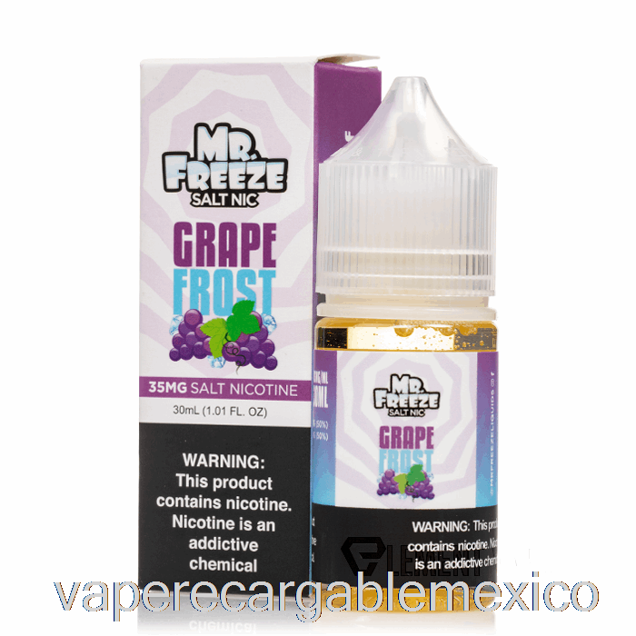 Vape Recargable Uva Frost - Mr Congelar Sales - 30ml 35mg